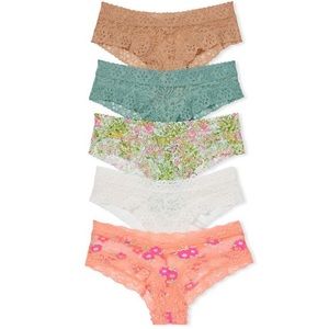 Victoria’s Secret Lace Cheeky Panty Pack